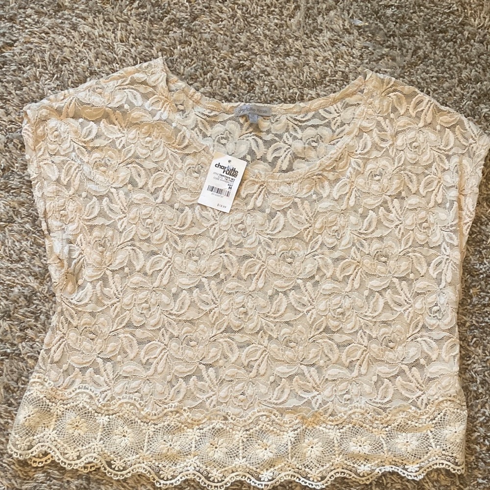 NWT lace top